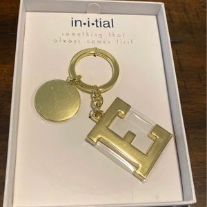 Gold keychain